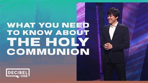 What you need to know about the holy Communion | Joseph Prince - YouTube