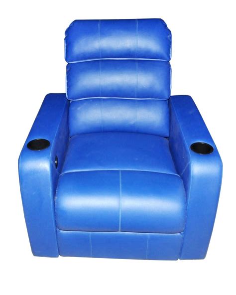 Leather Motorized Recliner Chair, Seating Capacity: 1, Size: Standard ...