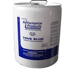 5 GAL TRUE BLUE SPRAY GUN CLEANER