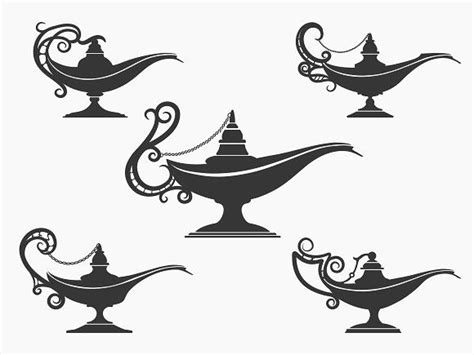Aladdin lamp icon set | Lamp tattoo, Aladdin lamp, Aladdin tattoo