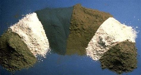 Figure3. Some of Supplementary cementitious materials. From the left to... | Download Scientific ...