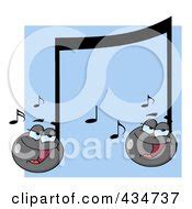 Royalty Free Clip Art of Music Notes by Hit Toon | Page 1