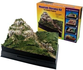 Scalehobbyist.com: Mountain Diorama Kit by Woodland Scenics