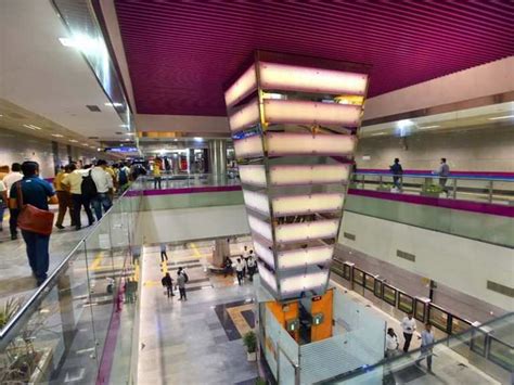 Delhi Metro’s Magenta Line: New Hauz Khas station an engineering landmark