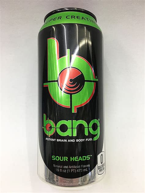 bang bang Sour Heads | Redline Energy Products | Soda Pop Shop