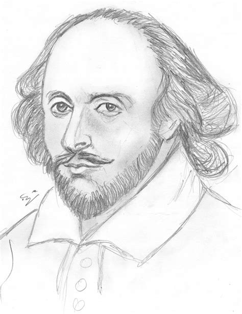 William Shakespeare by Shihab Almagrami Sana'a Yemen | Shakespeare, William shakespeare, Desenho