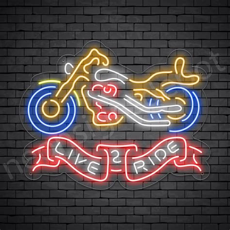 Motorcycle Neon Bar Sign - Neon Signs Depot