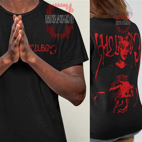 Lil Peep Unisex Tshirt Hellboy Shirt Schemaposse Merch - Etsy