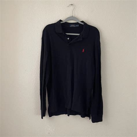 Polo Ralph Lauren Men's Black Polo-shirts | Depop