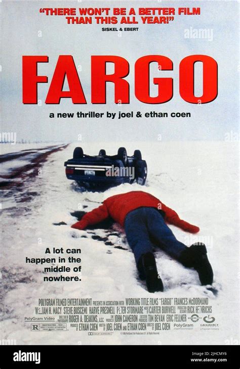 MOVIE POSTER, FARGO, 1996 Stock Photo - Alamy