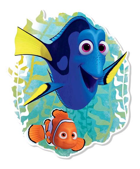 Finding Dory with Nemo Cardboard Cutout Wall Art in stock now at starstills.com