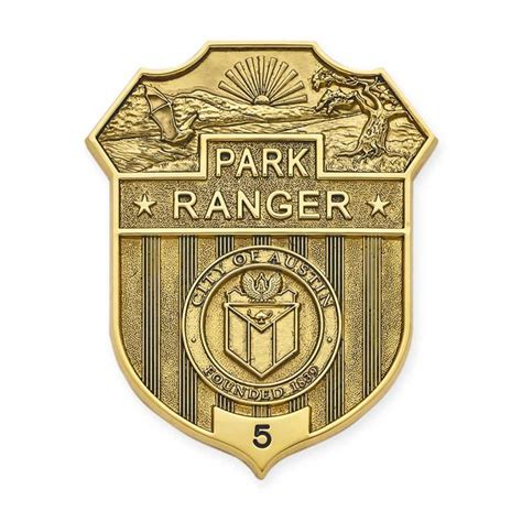 Park Ranger Badge - City Of Austin | Smith & Warren, USA