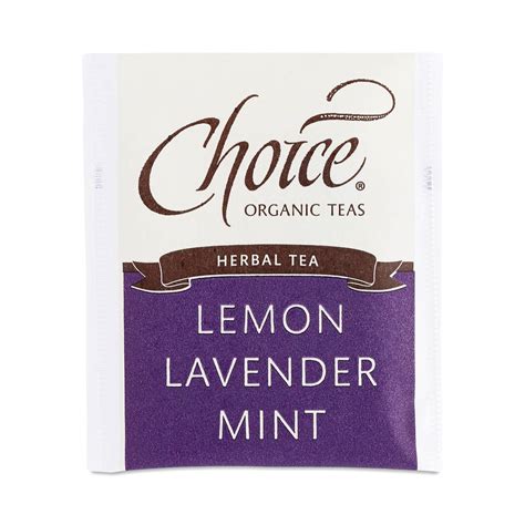 Organic Lemon Lavender Mint Tea - Thrive Market