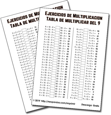 Lista 103+ Imagen De Fondo Tablas De Multiplicar Del 7 8 Y 9 Cena Hermosa