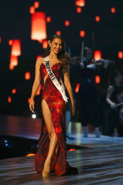 Catriona Gray honors hometown with Mayon Volcano-inspired gown | Lifestyle.INQ