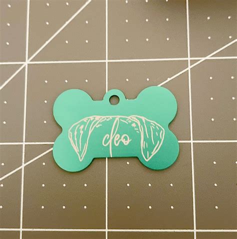 Laser Engraved Dog Tag Personalized Puppy Dog Tags Dog Puppy - Etsy