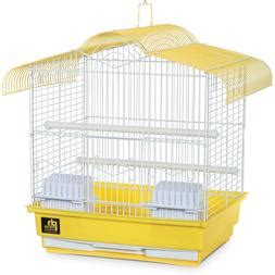 Prevue Pet Parakeet Bird Cage Yellow 13.5 Inch