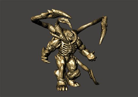 STL file Lambent Berserker - Gears of War 3 ultra detailed high-poly ...