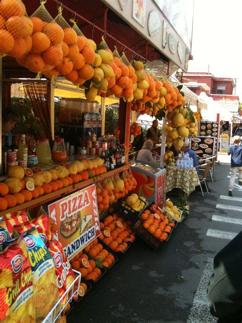 Giant lemons in Sorrento - Rambling About