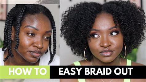 How To: Braid Out on Type 4 Hair | Natural Hair in 2020 | Type 4 hair, Braid out, Natural hair ...