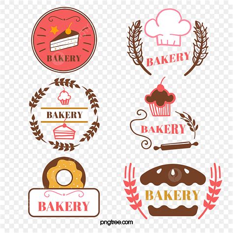 Logo Toko Kue Bakery Kartun Digambar Tangan, Lukisan Tangan, Kartun ...