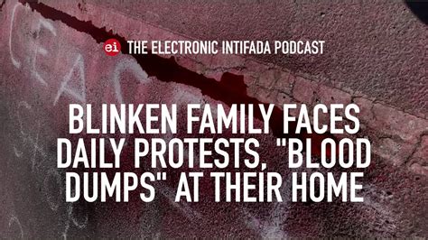 Blinken family faces daily protests, "blood dumps" at their home, with Hazami Barmada - YouTube