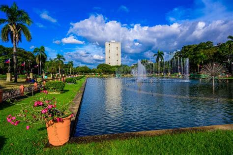 Monument in Memory of Jose Rizal in Rizal Park in Metro Manila, Philippines Stock Image - Image ...