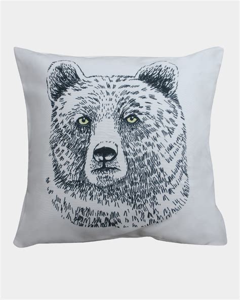 Product Home + Gifts - Pillows - Bear Pillow White | Monstore