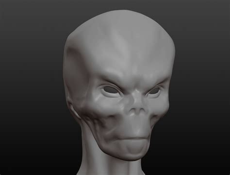 3D Alien - TurboSquid 1731100