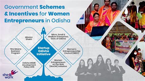 Government Incentives & Schemes for Women Entrepreneurs in Odisha ...