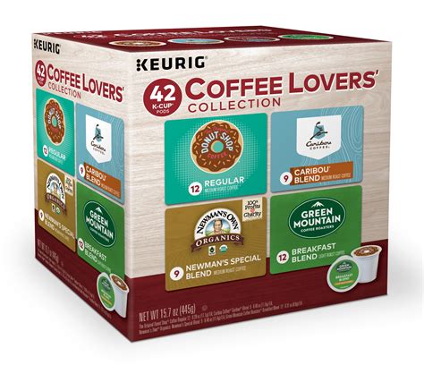 Keurig Coffee Lovers' Collection Variety Pack K-Cup Pods, 42 Count for ...