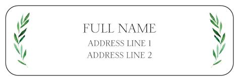 Return Address Labels & Custom Address Labels | Vistaprint | Address ...