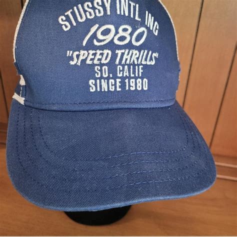 Vintage Stussy Hat Speed thrills - Depop