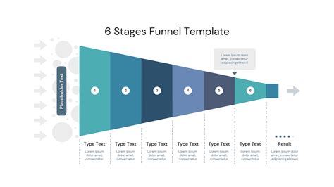 funnel slide template free PPT Template