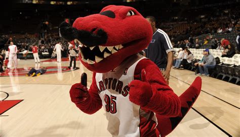 Toronto Raptors announce The Raptor mascot sidelined for the season