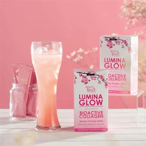 LUMINA GLOW BIOACTIVE COLLAGEN DRINK- JAPAN FORMULA BY: BEAUTY VAULT ...