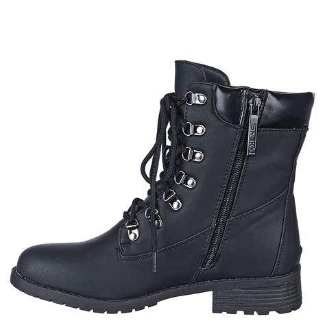 Shiekh Women's Combat Boot Cindy Black #bootsforwomen | Combat boots, Boots, Winter boots women