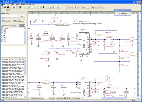 Download TinyCAD the Open Source schematic editor for windows