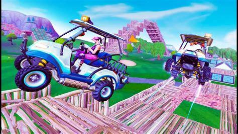 CRAZY CUSTOM FORTNITE CART RACE!!! - YouTube