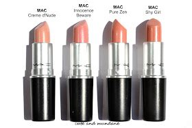 Cute and Mundane: MAC Pure Zen lipstick review + swatches