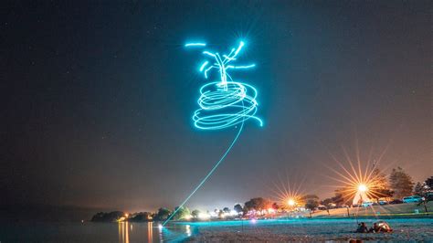 Shanty Days: Drone light show photos