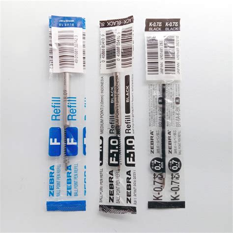 ZEBRA F Refill for F701 FxMD F402 F301 Expandz / Pen Refill F-701 F-301 ...