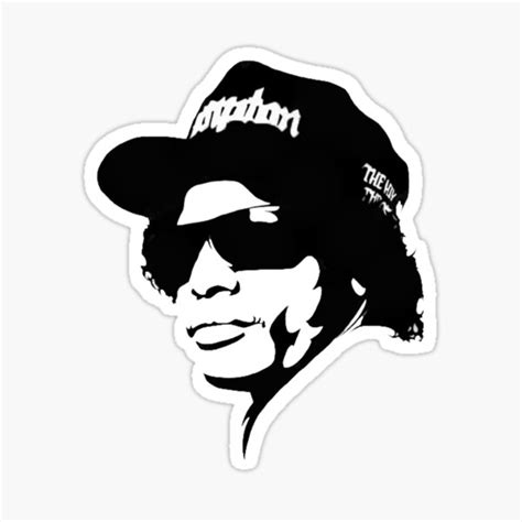 "Eazy-E" Sticker for Sale by Xxxtentaxcion | Redbubble