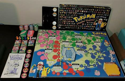 Pokemon Master Trainer Board Game Replacement Pieces, Complete Your Set ...