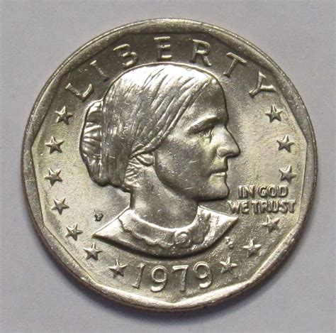 1979 P Susan B Anthony Dollar in BU condition: Narrow Rim - Far Date - For Sale, Buy Now Online ...