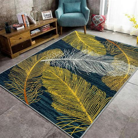 Hallway Runner Rug Multi Color Geometric Area Rug, Modern Abstract Contemporary Thick Soft Rugs ...