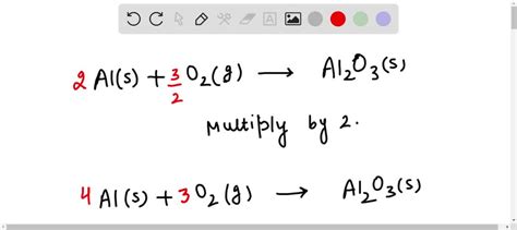 SOLVED: Write the balanced reaction for the synthesis of Al2O3 from its elements?