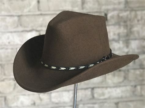 Rockmount Mens Brown Felt Cowboy Crushable Hat – The Western Company