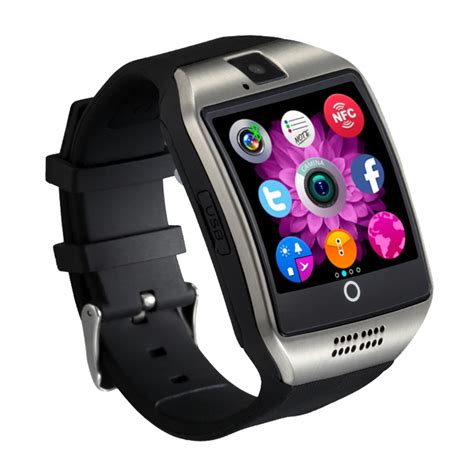 Q18 Bluetooth Smart Watch Pedometer for Android Phone Support SIM SD Card Wristwatch Sport ...