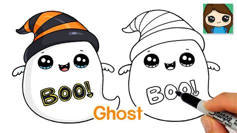 How to Draw a Ghost Easy | Squishmallows - YouTube